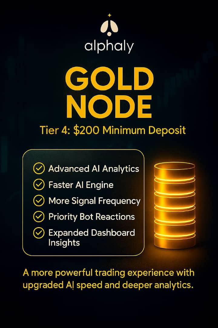Gold Node Example Alphaly - AI Trading Platform